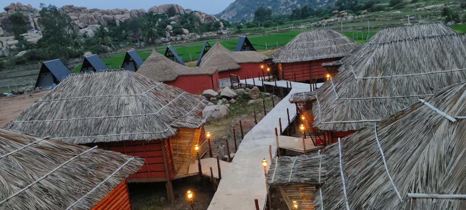 Golden Chariot Resort Hampi Kültér fotó